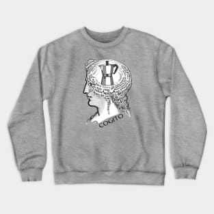 Cogito ergo coffee Crewneck Sweatshirt